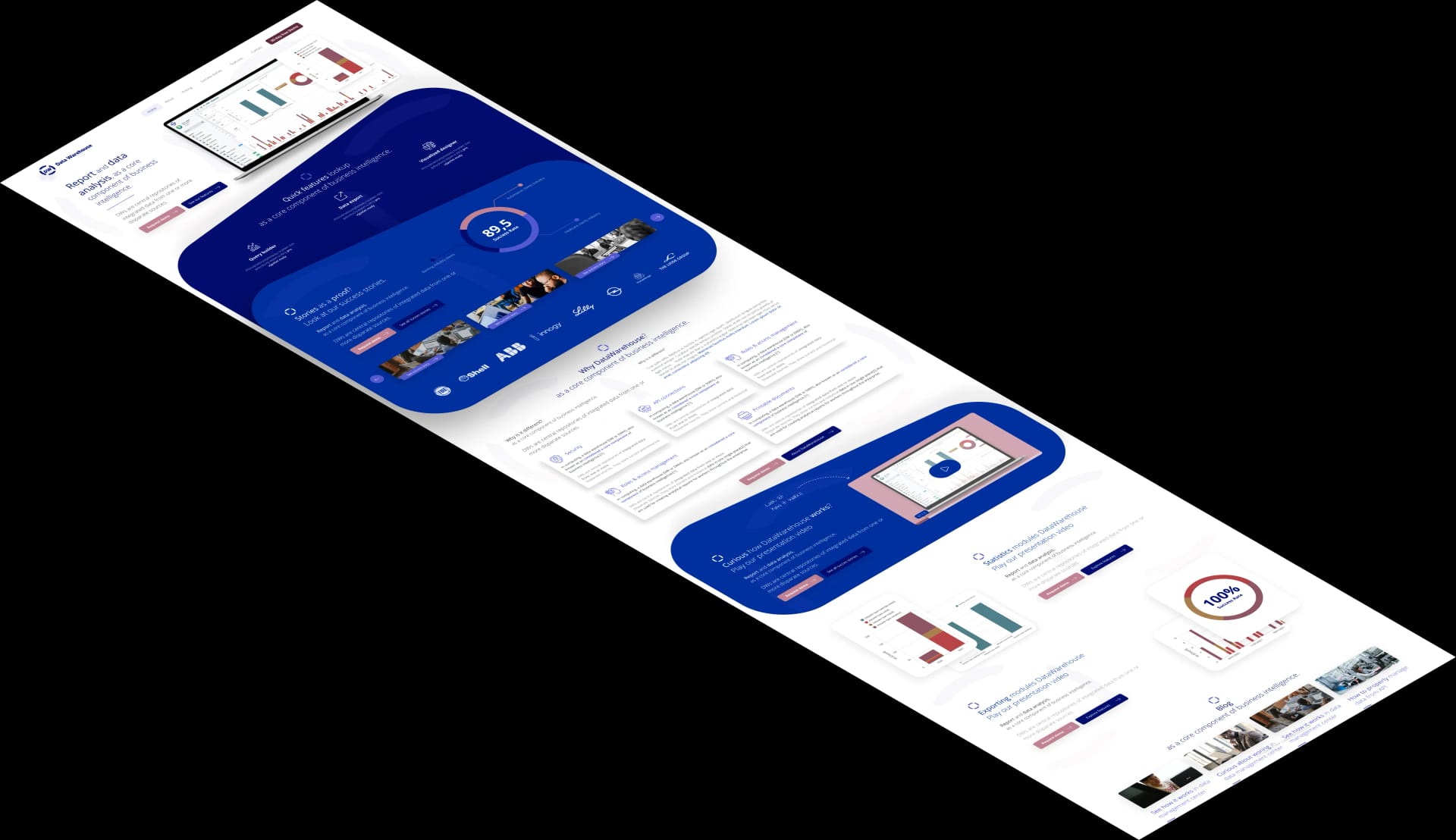 DataWarehouse – Website Design